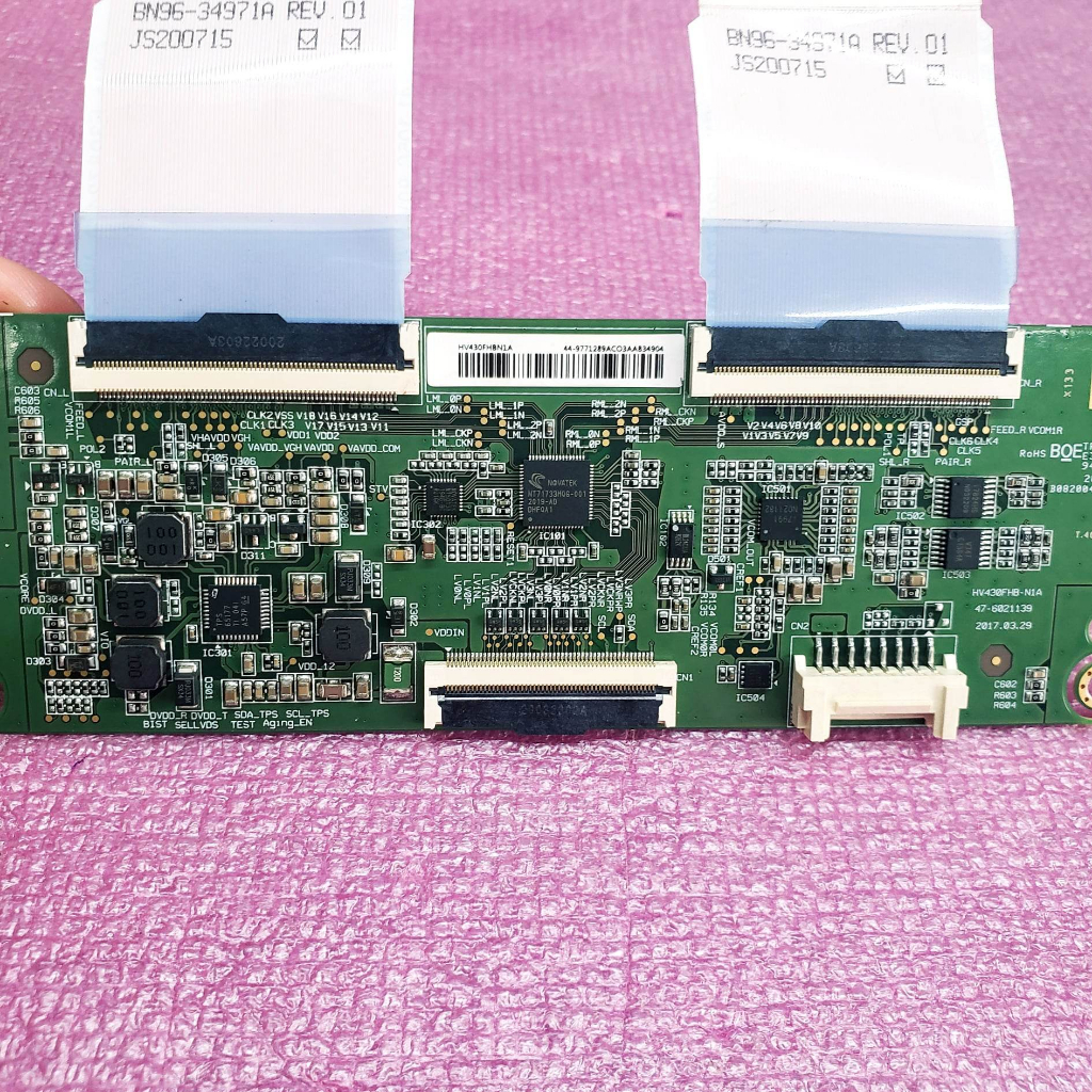 Bán – Thay Board T-CON Tivi Samsung ✔️ Sửa Sọc Màn Hình, Trắng Màn Hình, Lỗi Hình Ảnh
